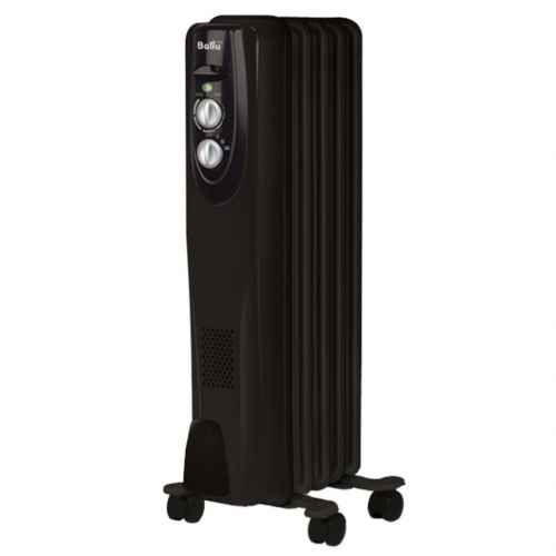 Масляный радиатор Ballu BOH/CL-05BRN Classic Black 5 секций