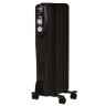 Масляный радиатор Ballu BOH/CL-05BRN Classic Black 5 секций