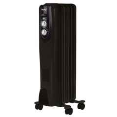 Масляный радиатор Ballu BOH/CL-05BRN Classic Black 5 секций