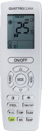 Сплит-система Quattroclima QV-LA18WAE/QN-LA18WAE Lanterna