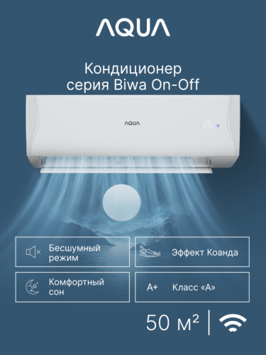 Сплит-система Aqua AQI-50FIS1/R3-W(IN)/AQI-50FIS1/R3(OUT) Towada Inverter White